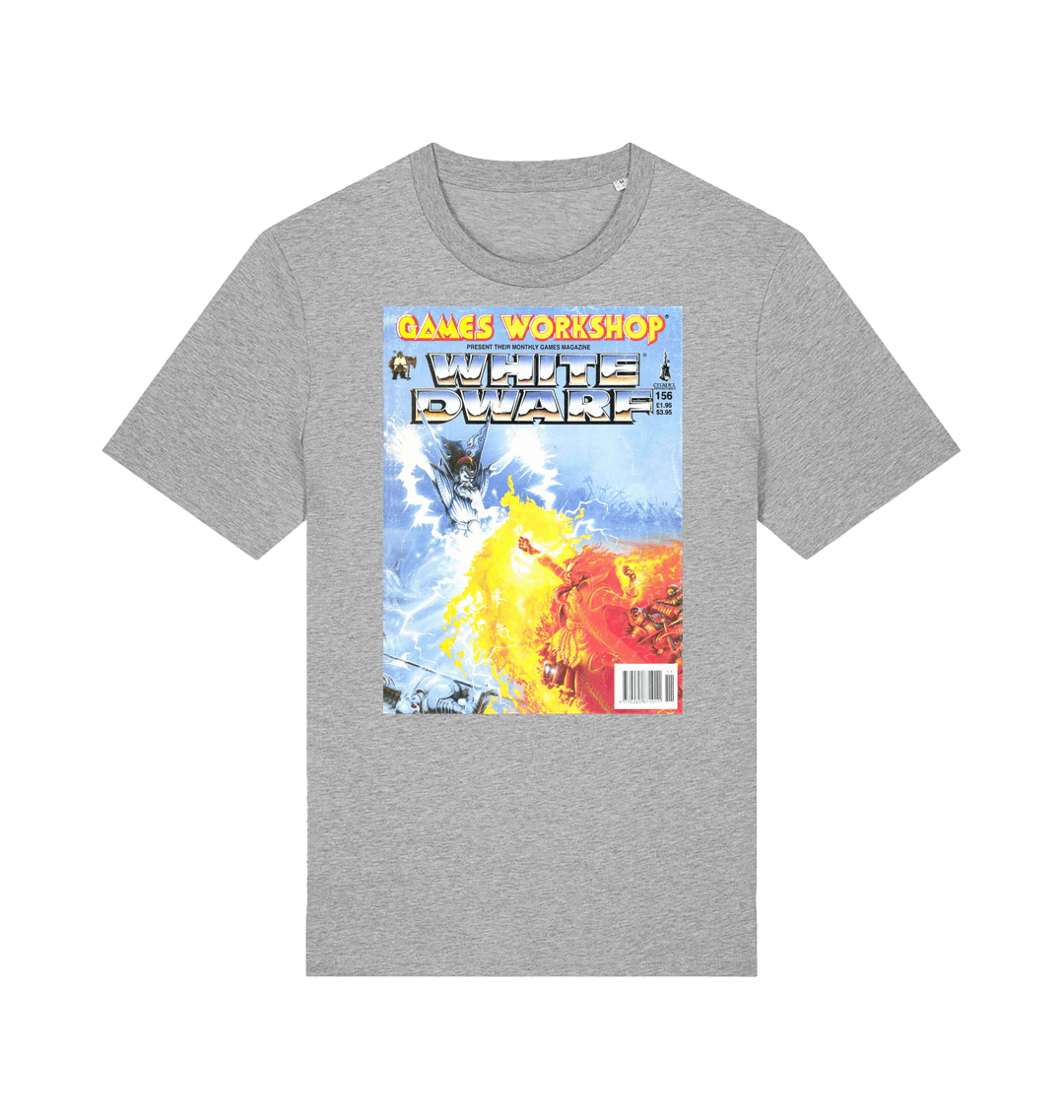 Heather Grey Printed T-shirt Front